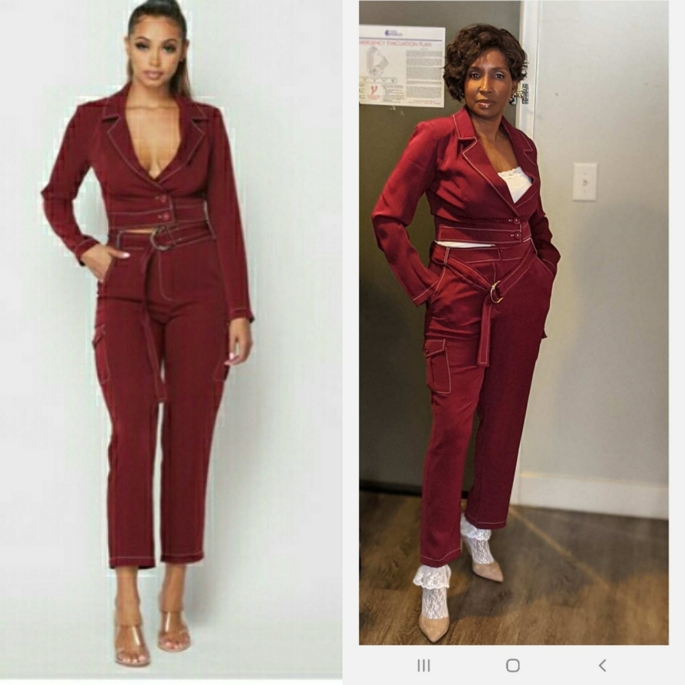 Two Piece Capri Set